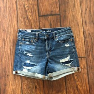 American Eagle denim shorts-size 8